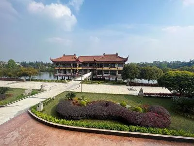 红枫陵园园区全景鸟瞰